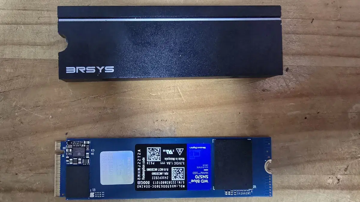 WD Blue SN570 M.2 NVMe 500GB 판매합니다